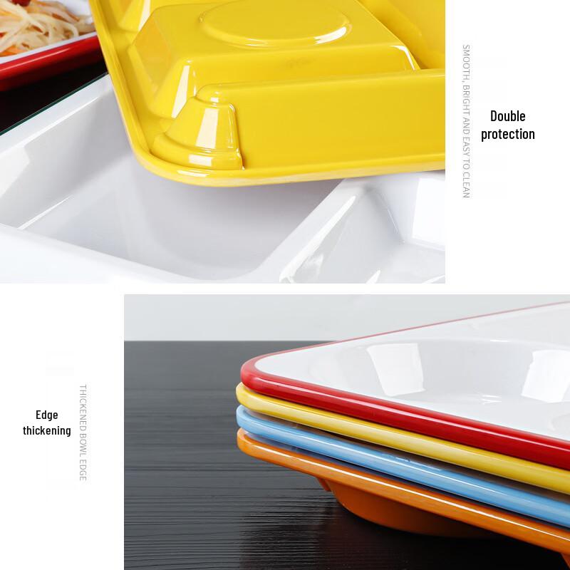 Melamine Divided Cafeteria Tray