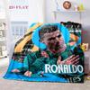 Ronaldo's Legacy Blanket Home Decor Blanket Digital Printing Christmas Gifts Nap Blanket