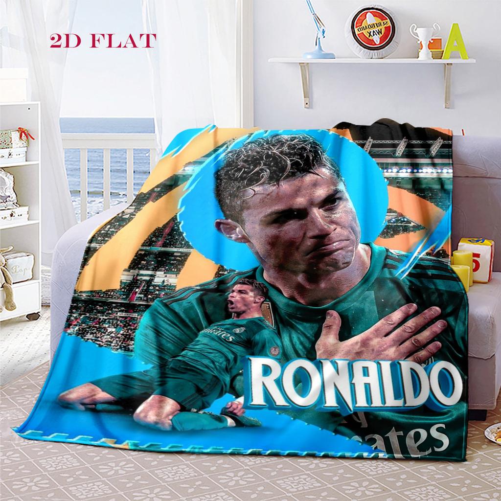 Ronaldo's Legacy Blanket Home Decor Blanket Digital Printing Christmas Gifts Nap Blanket