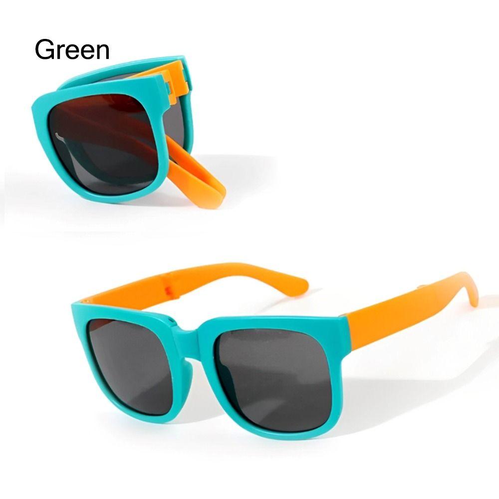 Outdoor Foldable Sunglasses UV 400 Children Eyewear Kids Sunglasses  for Toddler Boys and Girls