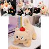 Apple Cat Plush Toy With Pp Cotton Filling For Kids And Gifts