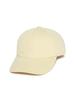 [Picnic] Washed Ball Cap_Pastel Yellow_OWS25C06Y3