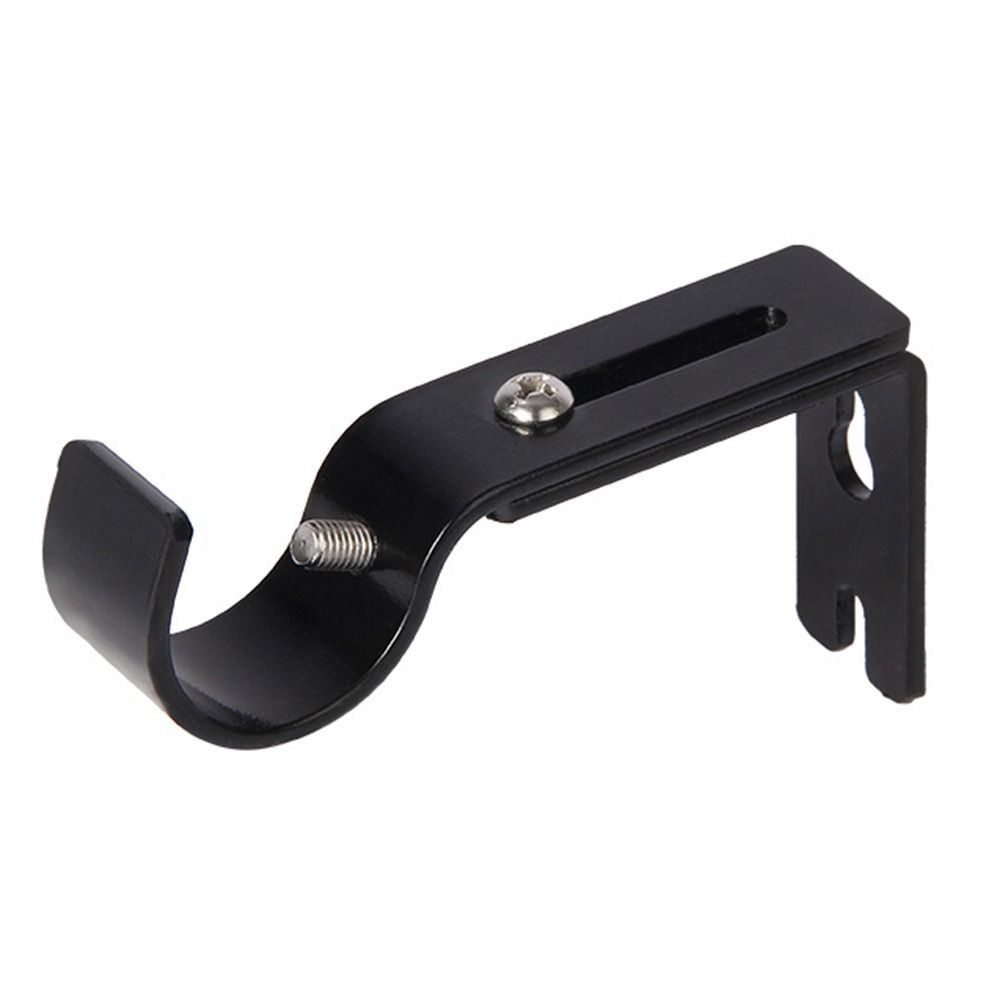 Adjustable Curtain Rod Holder Metal Drapery Rod Holders New Curtain Rod Brackets  for Wall