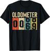 Lustiges 69 Jahre Altes Oldometer Vintage 69. Geburtstag Kilometerzähler Geschenk Unisex T-Shirt