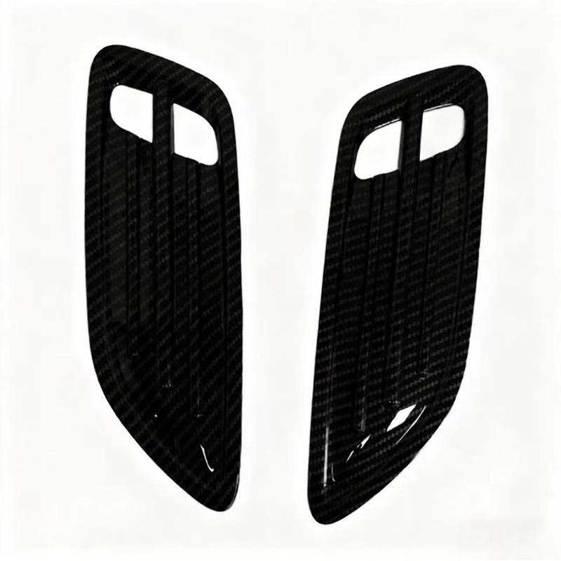 Exterior Styling Heat Dissipation Outlet Car Side Door Body Fender Leaf Board Decoration Cover Trim For Kia Stinger 2018-