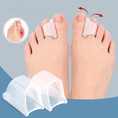 Silicone Toe Separator for Women - Hammer Toe Corrector and Discomfort Relief (1 Pair)