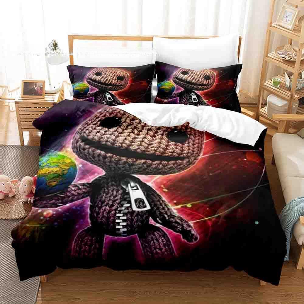 3d Print Game Sackboy: A Big Adventure Bedding Set Single Twin Full Queen King Size Bed Set Adult Kid Bedroom Duvet Cover Sets