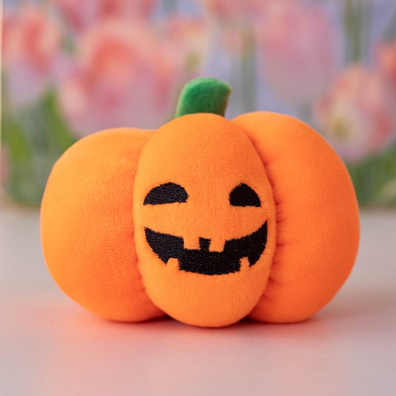 1Pc 10CM Cartoon Colorful Christmas Pumpkin Plush Toys Funny Night Light Pumpkin Pendant Dolls Cute Xmas Gift Halloween Decor