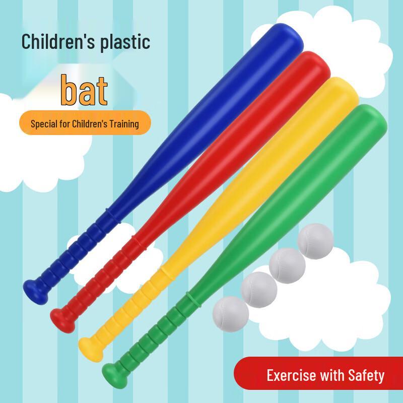 Kids' Plastic Toy Baseball Bat