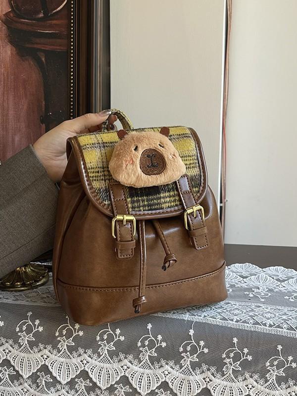 Klassische Britische Karosserie Schultertasche Aus Pu-Material Für Freizeit und Reisen