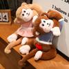 Niedlicher Affe mit langen Armen Puppenkissen Junge und Mädchen Schlaf-Stoffpuppe Paar-Puppe Plüschtier Geschenk