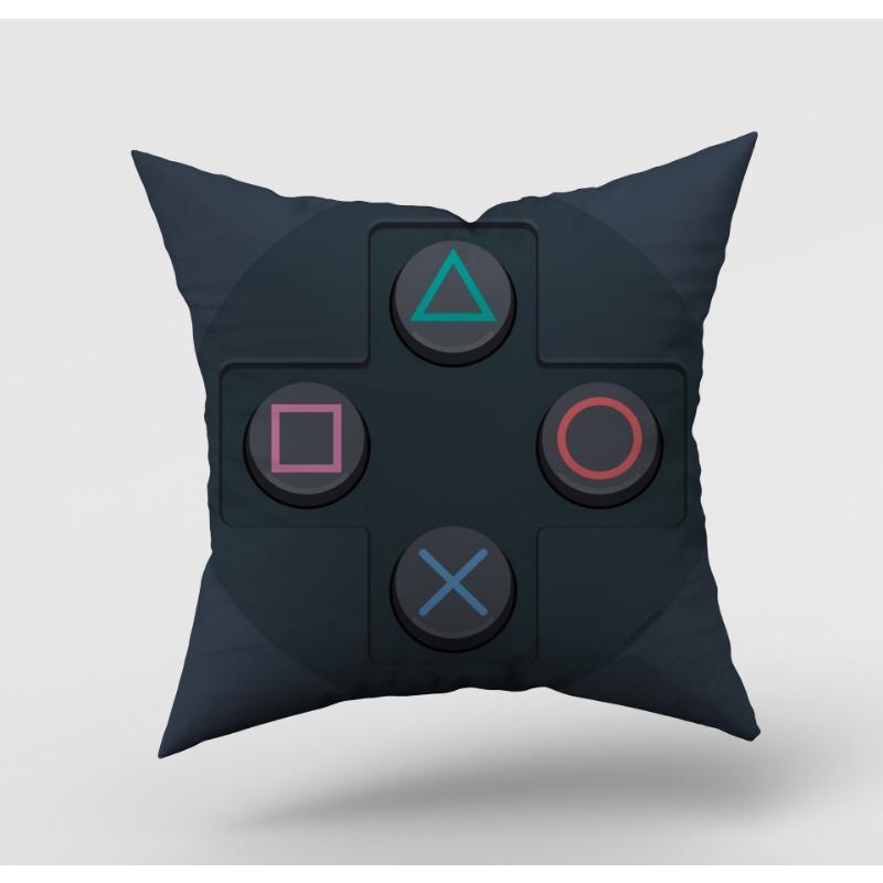 Game Controller Button Pillow Case Home Sofa Pillow Cushion Cover Premium Durable Quality Useful Practical Reliable