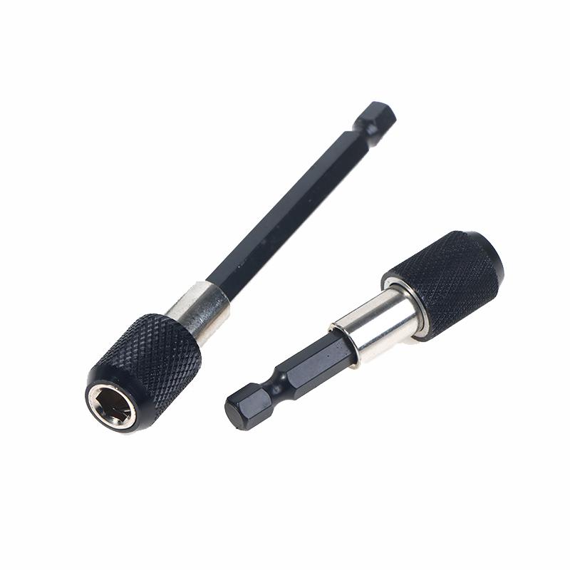 1/3Pcs Magnetic Bit Holder Extension 60Mm 100Mm 150Mm 1/4 Inch Hex Shank Quick Release Screwdriver Bit Holder Extension Bar
