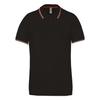 Kariban Mens Contrast Short Sleeve Polo Shirt