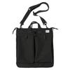 Tsutaeru Military Helmet Bag with Shoulder Strap Tote Shoulder American Green / Bag, 2-Way Bag, Bag, Military, Casual, Vintage, Women's, Men's, Black,