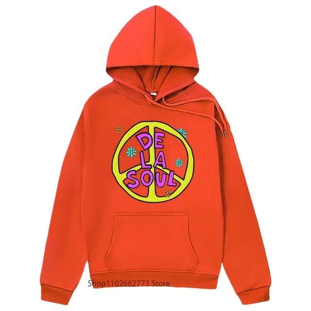 De La Soul Music Hoodies High Street Sweatshirt Fashion Anime Streetwear Women Clothing Top Harajuku Pullovers