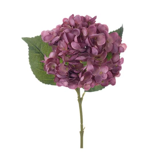 Artificial Hydrangea Flowers Faux Hydrangea Blooms with Stem UV Resistant Artificial Flowers for Outdoors Vase Wedding Bouquets Centerpieces