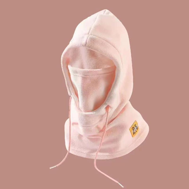 Bonnet chaud d'hiver avec masque et cache-cou 4 en 1 coupe-vent pour hommes et femmes, protection contre le froid à vélo