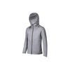 SAUCONY Logo Print Water-Resistant Casual Hooded Woven Jacket Men Jackets Light-Gray SC2249008C-MT06