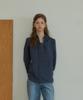 ANOETIC Anc Ribbon Tie Blouse_Charcoal
