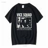 Vice Squad Rock Band T Shirt Gift for Rok Fan Classic Graphic TE5538 Vintage Washed Comfortable Stylish Homme Breathable Unisex