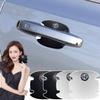 4-teiliges Set Autotürgriff Kratzschutz Aufkleber Karbonfaser für Alfa Romeo 159 147 156 166 Giulietta Giulia Mito Stelvio Brera Spider