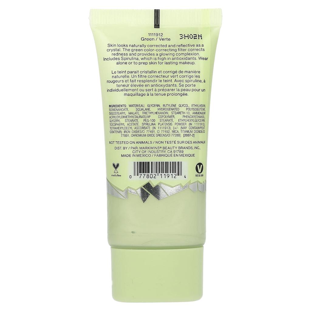 Wet N Wild, Glass Correct Primer, Green, 27Ml (0.91Fl Oz)