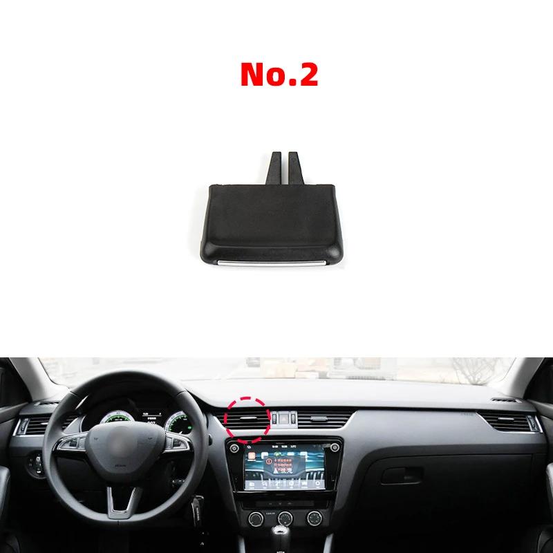 1/2/4 Stück Auto Front Klimaanlagenauslass AC Lüftungsgitter Lamellenclip Ersatz für Skoda Octavia 3 RS MK3 A7 2015-2025 5E0819701