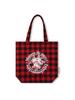 La Maison Studio Check Pattern Le Lis Eco Bag Red (Fce5Bg004P)
