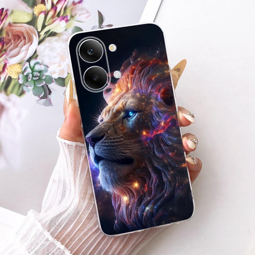 Case For Xiaomi Poco X8 Pro Max Cover Transparent Fashion Butterfly Cute Cat Cool Painted Soft Phone Casing 2602BPC18G
