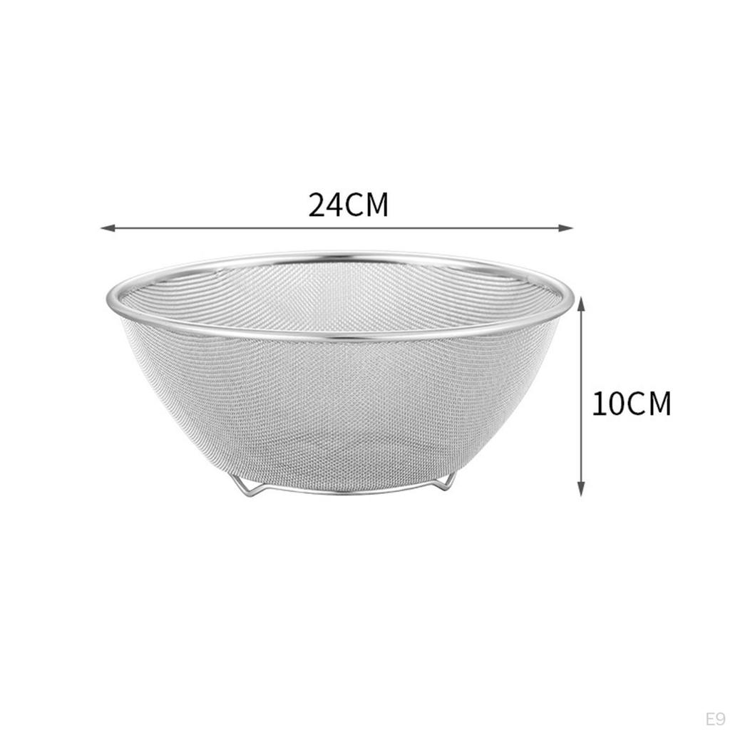Rice Washing Strainer, Food Stainless Steel Strainer