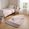 Children's Velvet Rug Little Princess 45 X 75 Cm Pink