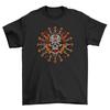 Gothic_70 Skull Print Tee - Spooky and Stylish! Rock This Funny T-shirt with an