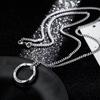 Mobius Necklace Men'S Trend Versatile Design Sense Senior Boys Necklace Summer T-Shirt Pendant Jewelry