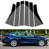 Adesivi per montanti dei finestrini delle auto, profili neri per porte, per Chevrolet Impala 2014-2020 Accessori per auto