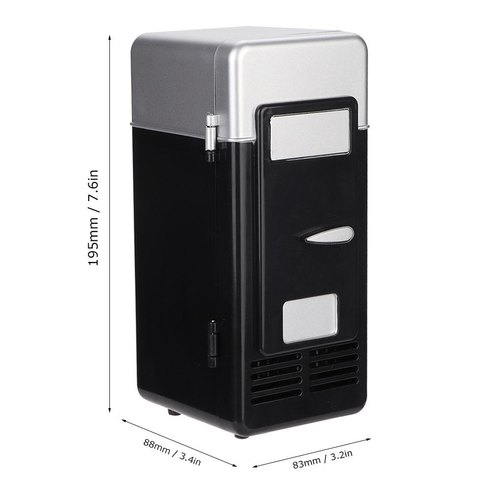 USB     Heating And Cooling Dual Use Portable Refrigerator  (Red)
