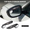 2PCS Car Rearview Mirror Rain Eyebrow Visor Small Round Mirror For Escalade CTS ATS SRX STS XT5 XT4 XT6 XTS CT4