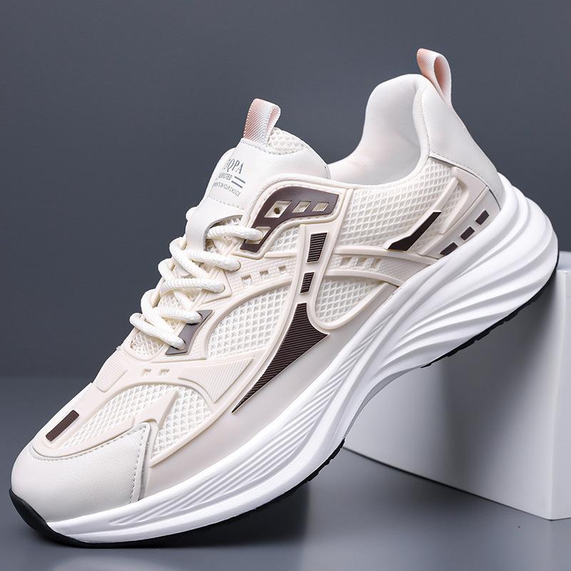 Large size spring men's shoes student running shoes sports shoes casual dad trendy shoes