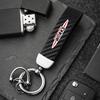 4S Dealership Car Emblem Keychain Calfskin Auto Key Chains For MINI One Cooper JCW Countryman Clubman Cabrio Paceman Coupe WORKS Btrme66
