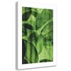 Canvas Print, Green Leaves On a Macro Scale