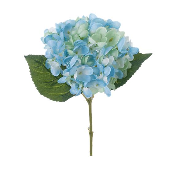 Artificial Hydrangea Flowers Faux Hydrangea Blooms with Stem UV Resistant Artificial Flowers for Outdoors Vase Wedding Bouquets Centerpieces