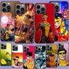 Cartoon Unbesiegbar Handyhülle Für Iphone 17 Air 15 Pro 14 Plus 16 Pro Max 17E 16E 12 13 Mini 11 Hülle Niedliche Fundas