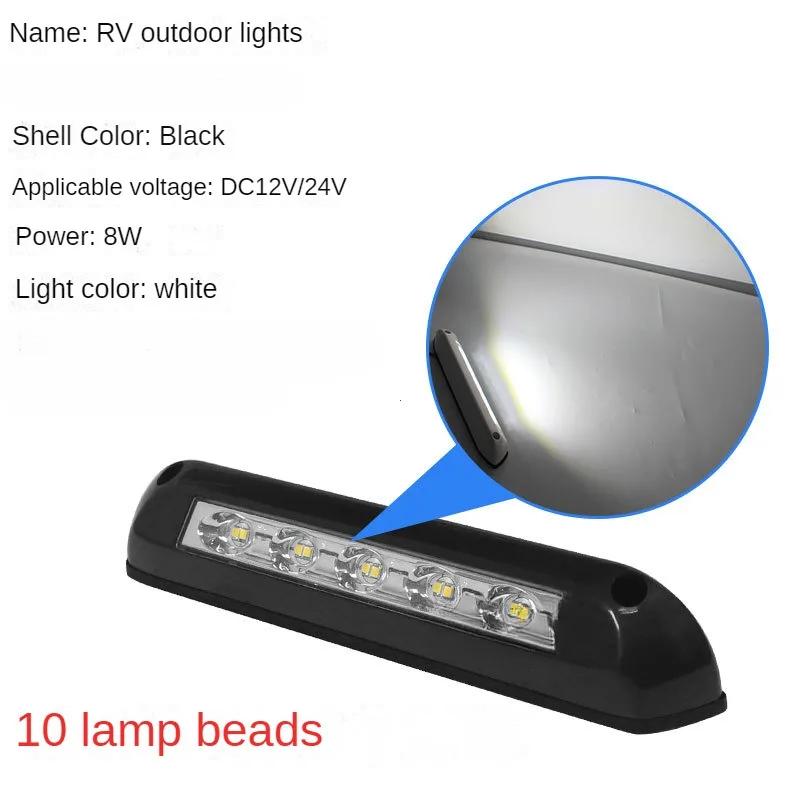 12V/24V RV LED Markise Veranda Licht Wasserdicht Wohnmobil Caravan Innen Wand Lampen Licht Bar RV Van Camper anhänger Außen Lampe