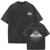 Mens Clothes Tee Shirt Homme Graphic T-Shirts Men Tshirt for Men Ropa Hombre Washed Vintage Bad Omens Print New In Top