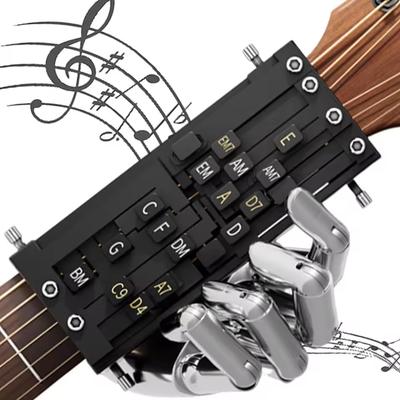 Guitar Chord Presser Guitar Learning Tool Guitar Chord Trainer Guitar Aid Chords Helper Trainer Guitar Accessories for Beginners