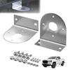 2Pcs Watermelon LED Light Stand Mounting Brackets 304 Stainless Steel L-Shaped Holder for Easy Installation On Trucks Vans RVs Off-Road Vehicles
