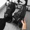 Darth Vader's New Autumn Mesh Casual Sneakers Thick-soled Heightening Black Daddy Trendy Shoes