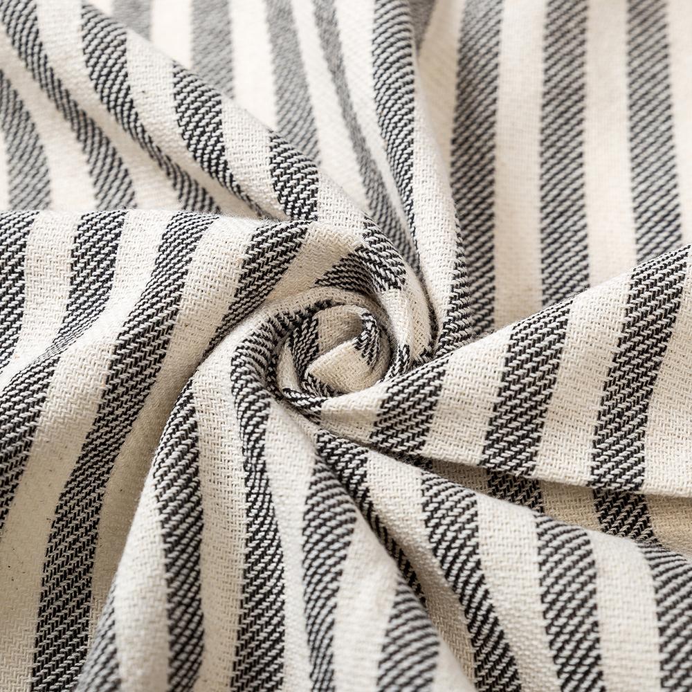 Customized 100% Cotton Turkish Beach Towel Soft Yarn-Dyed Jacquard Fringed Striped Pattern All-Season Ventilated for Bath Use