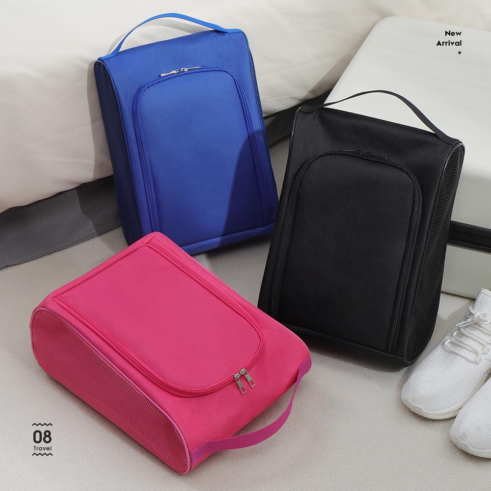 Portable Breathable Shoe Storage Bag: Dustproof, Transparent, Multi-functional, Handheld