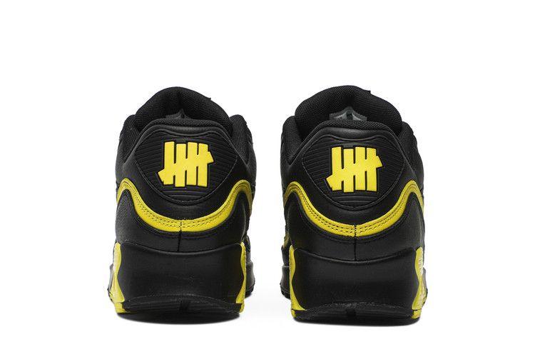 Nike Air Max 90 Undefeated Black Optic Yellow Men's Sneakers